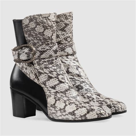 gucci bddto shoes|gucci snakeskin effect ankle boots.